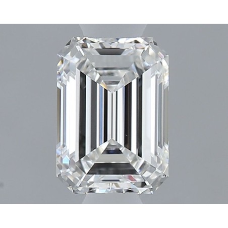 Diament szlif szmaragdowy, 0.5ct, VS1, E, GIA 7541380728