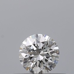 Diament szlif okrągły, 0.3ct, VVS2, E, GIA 7541020637