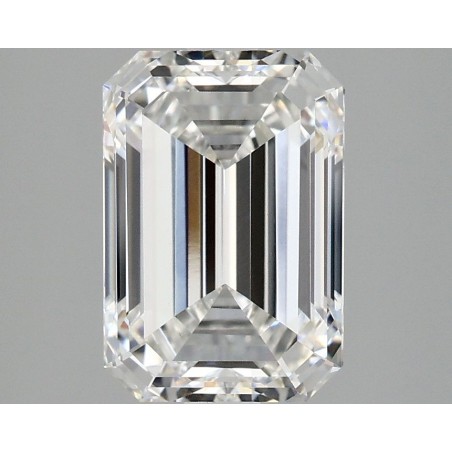 Diament laboratoryjny szlif szmaragdowy, 2.8ct, VVS2, E, IGI LG749511377