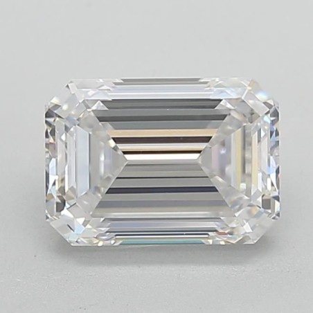 Diament laboratoryjny szlif szmaragdowy, 2.55ct, VVS2, E, GIA 1475942897