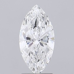 Diament laboratoryjny markiza, 2.04ct, VVS1, E, IGI LG696553971