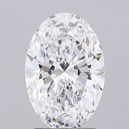 Diament laboratoryjny szlif owalny, 2ct, VVS1, D, IGI LG738525088