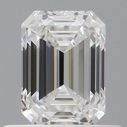 Diament szlif szmaragdowy, 0.7ct, VVS1, E, GIA 5536120774