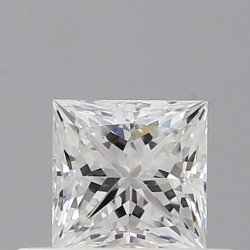Diament szlif princess, 0.42ct, VVS1, E, GIA 7548407932