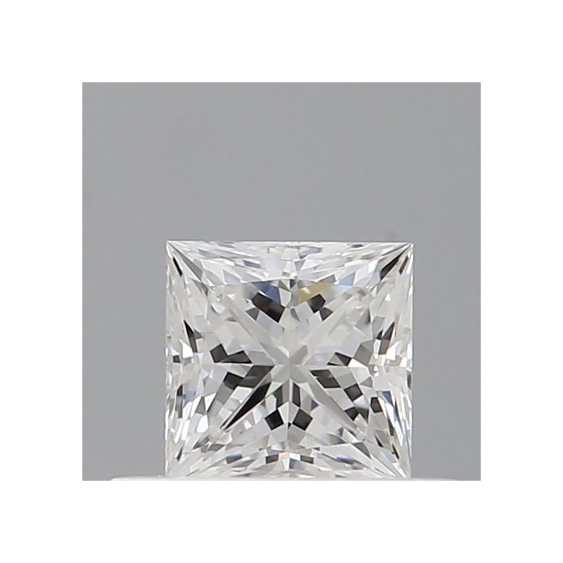 Diament szlif princess, 0.42ct, VVS1, E, GIA 7548407932