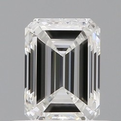 Diament szlif szmaragdowy, 0.53ct, VVS1, E, GIA 6545407131