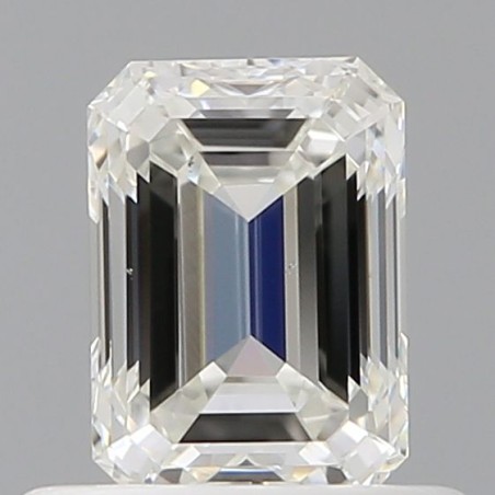 Diament szlif szmaragdowy, 0.57ct, VS2, H, GIA 2547411596