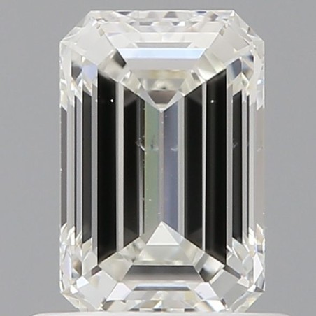 Diament szlif szmaragdowy, 0.75ct, VS2, H, GIA 1549407912