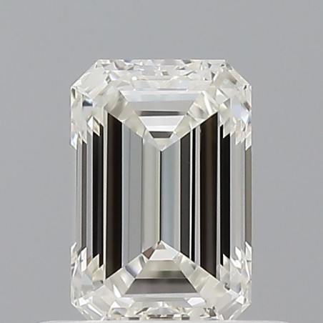Diament szlif szmaragdowy, 0.5ct, VVS2, H, GIA 1548407689