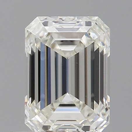 Diament szlif szmaragdowy, 0.71ct, VVS2, H, GIA 6541407035