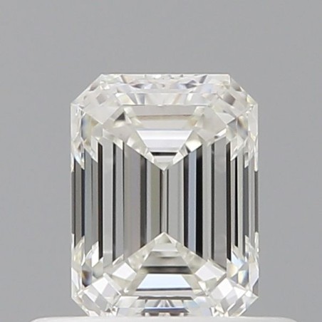 Diament szlif szmaragdowy, 0.5ct, VS1, H, GIA 1548407633