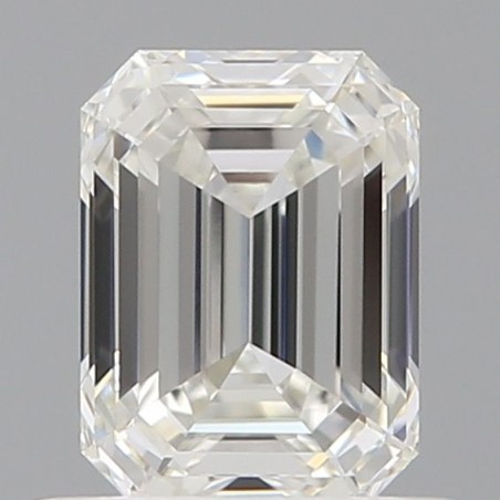 Diament szlif szmaragdowy, 0.7ct, VVS2, H, GIA 6545407624