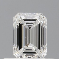 Diament szlif szmaragdowy, 0.5ct, SI1, E, GIA 7546377147
