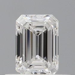 Diament szlif szmaragdowy, 0.5ct, VVS2, E, GIA 6542377120