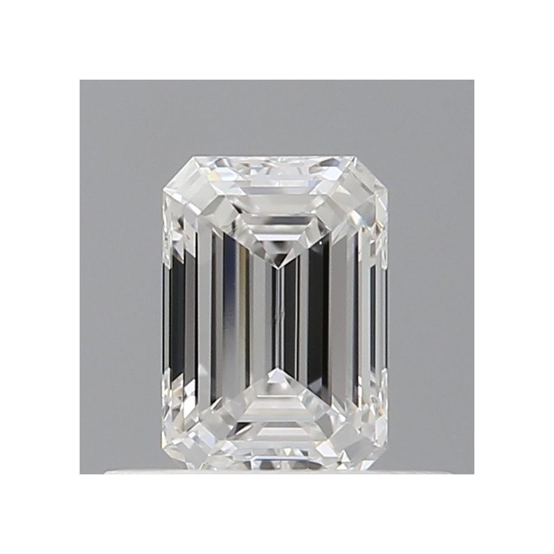Diament szlif szmaragdowy, 0.5ct, VVS2, E, GIA 6542377120