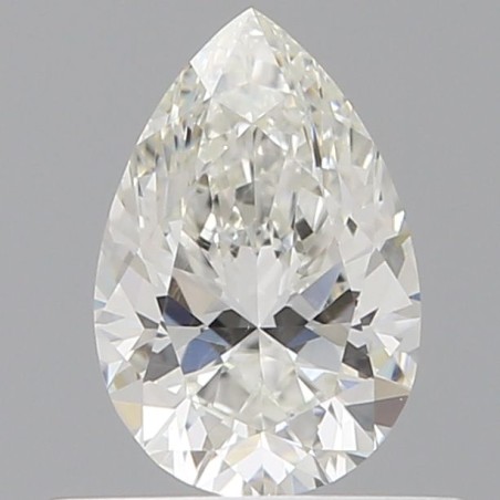 Diament szlif gruszkowy, 0.5ct, VS2, H, GIA 7541407471