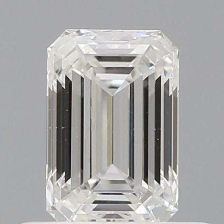 Diament szlif szmaragdowy, 0.51ct, VS2, G, GIA 7543408418