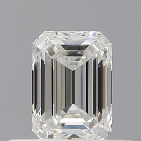 Diament szlif szmaragdowy, 0.5ct, VVS1, G, GIA 5546377129