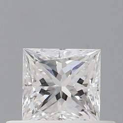 Diament szlif princess, 0.4ct, VVS2, D, GIA 6541407577