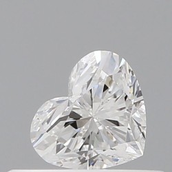 Diament serce, 0.3ct, VVS2, E, GIA 1548377845