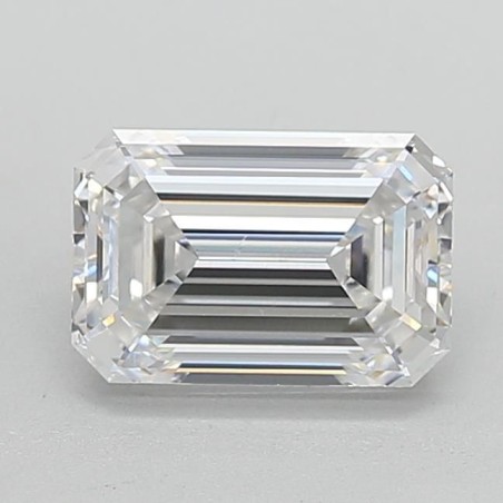 Diament laboratoryjny szlif szmaragdowy, 2.11ct, VVS2, E, GIA 2484160009