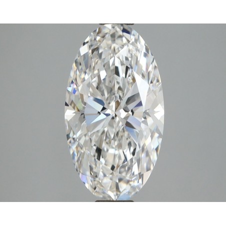 Diament laboratoryjny szlif owalny, 2.53ct, VVS2, E, IGI LG763620909