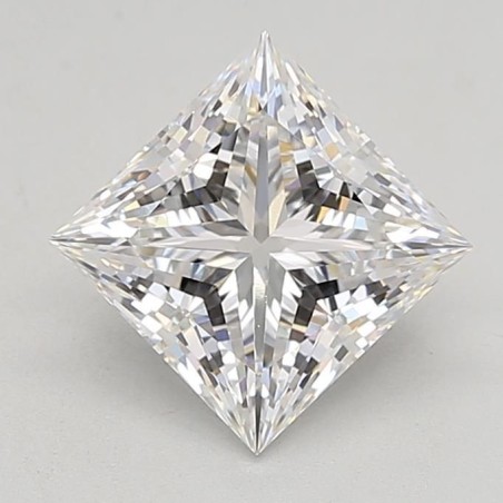 Diament laboratoryjny szlif princess, 2.09ct, VVS2, E, GIA 6482360543