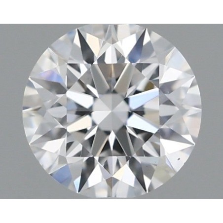 Diament szlif okrągły, 0.41ct, VS2, D, GIA 6531349497