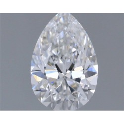Diament szlif gruszkowy, 0.35ct, VVS1, E, GIA 6525254176