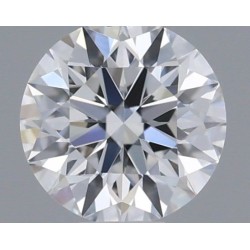 Diament szlif okrągły, 0.33ct, VVS1, E, GIA 6531426738
