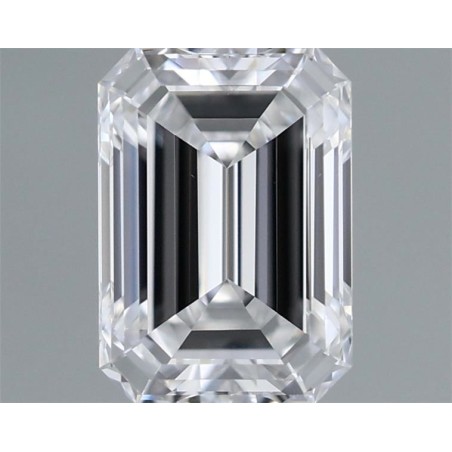 Diament szlif szmaragdowy, 0.56ct, VS1, D, GIA 2526338116