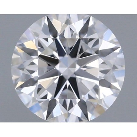 Diament szlif okrągły, 0.42ct, SI1, D, GIA 6511756465