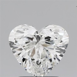 Diament serce, 1.5ct, SI1, F, HRD 250000319462