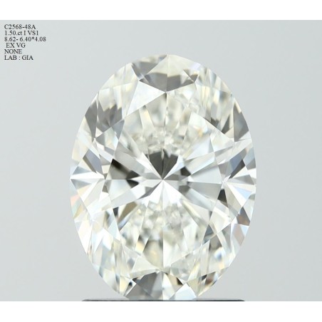 Diament szlif owalny, 1.5ct, VS1, I, GIA 1549405621