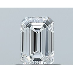 Diament szlif szmaragdowy, 0.4ct, VVS1, D, GIA 5231824896