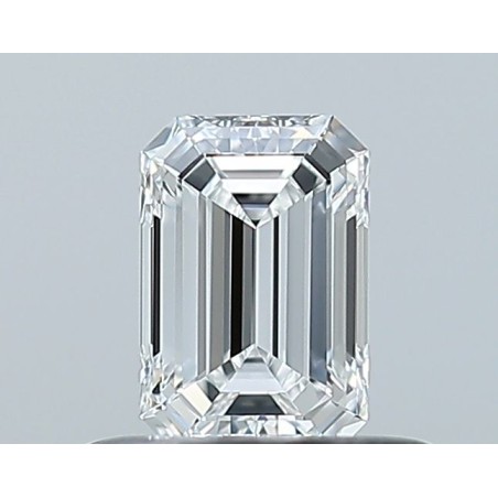 Diament szlif szmaragdowy, 0.4ct, VVS1, D, GIA 5231824896