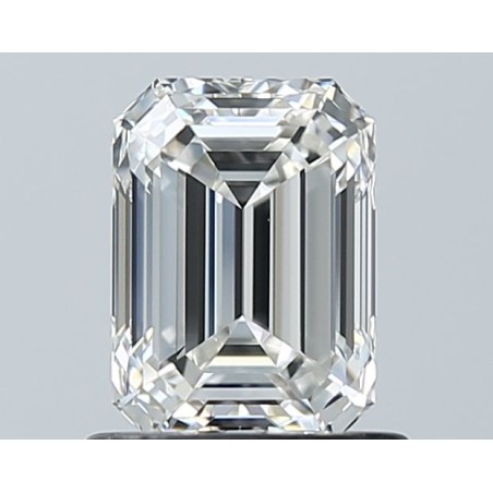 Diament szlif szmaragdowy, 1ct, VVS2, H, GIA 6233832093