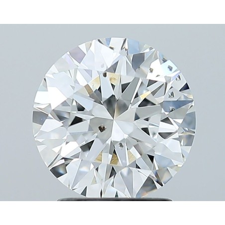 Diament szlif okrągły, 2ct, SI2, G, GIA 2546268588