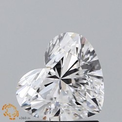 Diament laboratoryjny serce, 1.06ct, VVS2, D, IGI LG591314899
