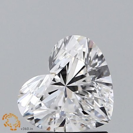 Diament laboratoryjny serce, 1.06ct, VVS2, D, IGI LG591314899