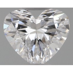 Diament serce, 0.41ct, VS2, D, GIA 1543330054