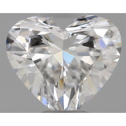 Diament serce, 0.38ct, VS2, E, GIA 2547329930