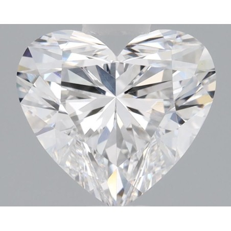 Diament laboratoryjny serce, 1.06ct, VVS2, D, IGI LG592355578