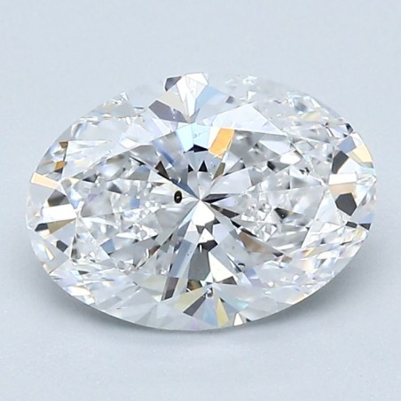 Diament szlif owalny, 1.51ct, SI2, D, GIA 2514583250