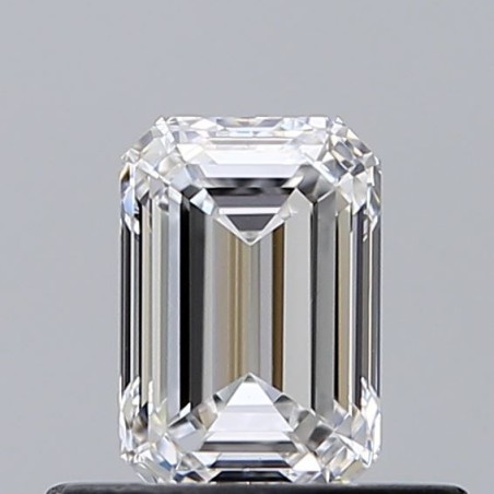 Diament szlif szmaragdowy, 0.5ct, VVS2, D, GIA 6545391677