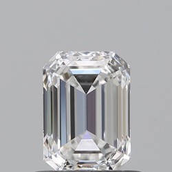 Diament szlif szmaragdowy, 0.72ct, VS2, E, GIA 1548389293