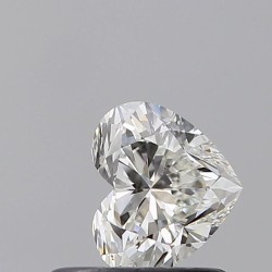 Diament serce, 0.51ct, VS2, H, GIA 2547380194