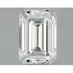 Diament szlif szmaragdowy, 0.33ct, VVS1, E, GIA 2527180183