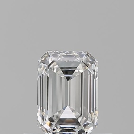 Diament szlif szmaragdowy, 0.5ct, VVS2, E, GIA 6525735356