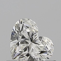 Diament serce, 0.5ct, VS2, H, GIA 5536765978